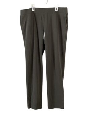 Pure Jill J. Jill Affinity French Terry Olive Green Pants Large Petite